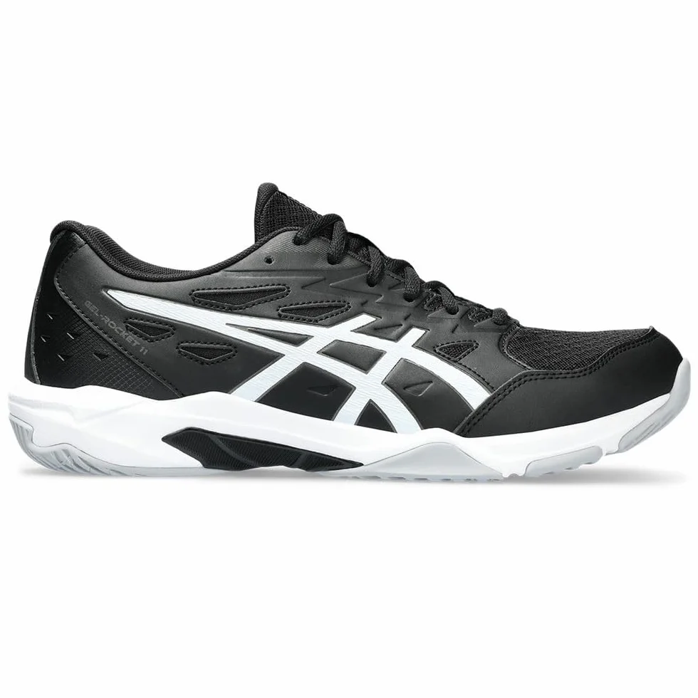 ASICS Herren Asics Gel-Rocket 11 Schuh Schwarz, 44 Herrensneaker