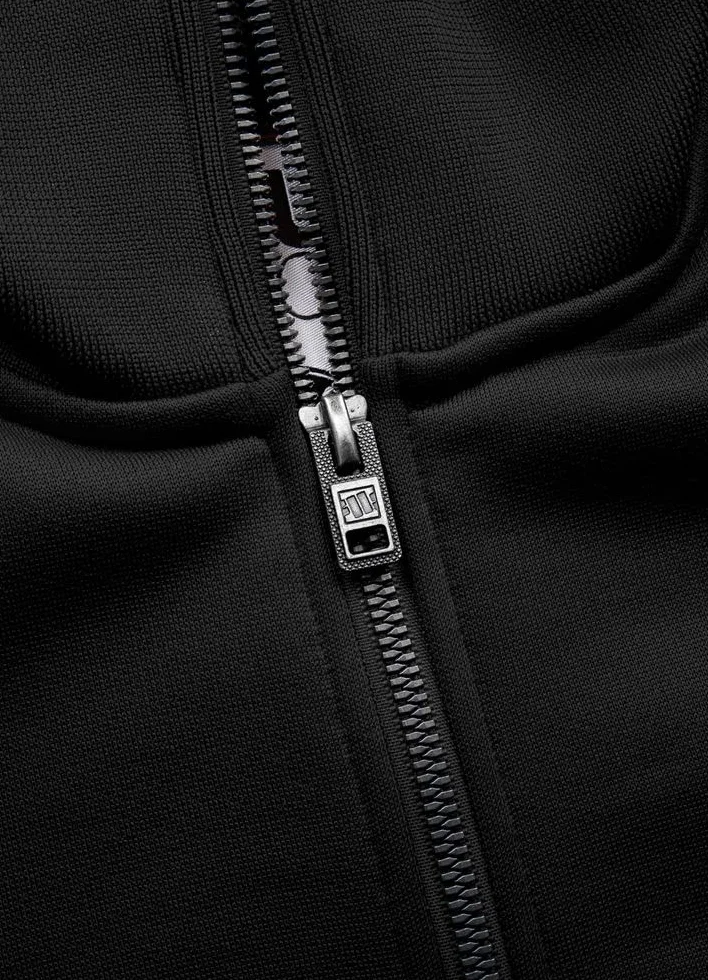 PITBULL - Herren Pullover, Sweatshirt Oldschool Tape Logo, Normaler Sportlicher Schnitt, Komfortabel, Polyestergewebe Blouson