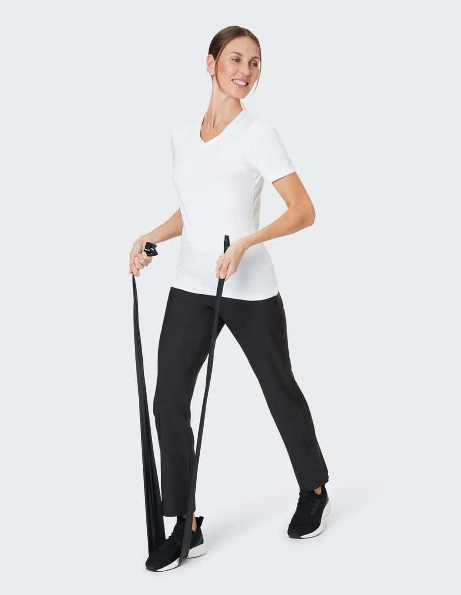 JOY sportswear Freizeithose NITA für Damen - Bequeme Jogginghose mit geradem Bein und pflegeleichtem Stretch-Material | Perfekte Passform Alltag (Kurzgröße)