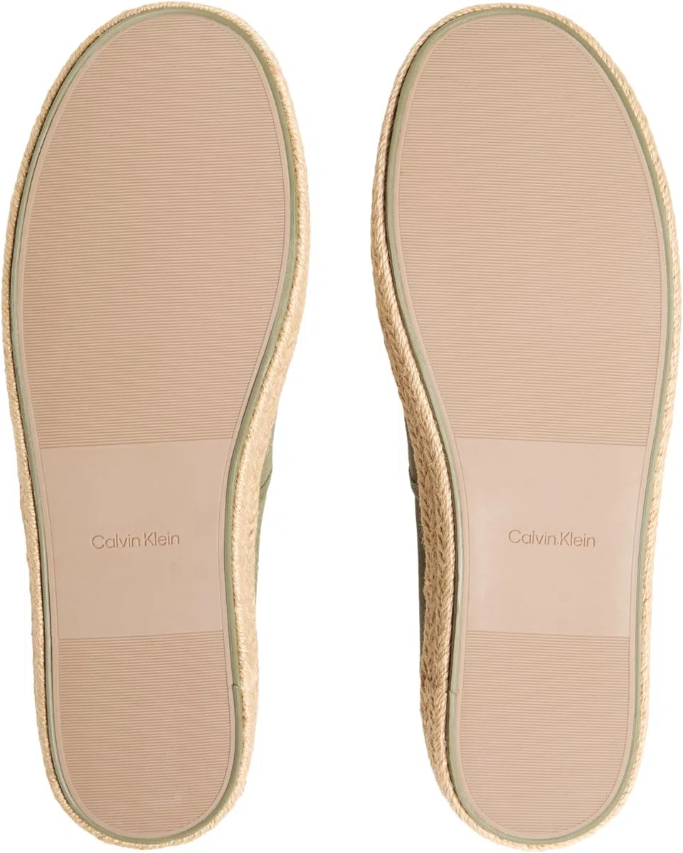 Calvin Klein Herren Espadrilles ESS Espadrille Cv Sommer, Grün (Deep Lichen Green), 43
