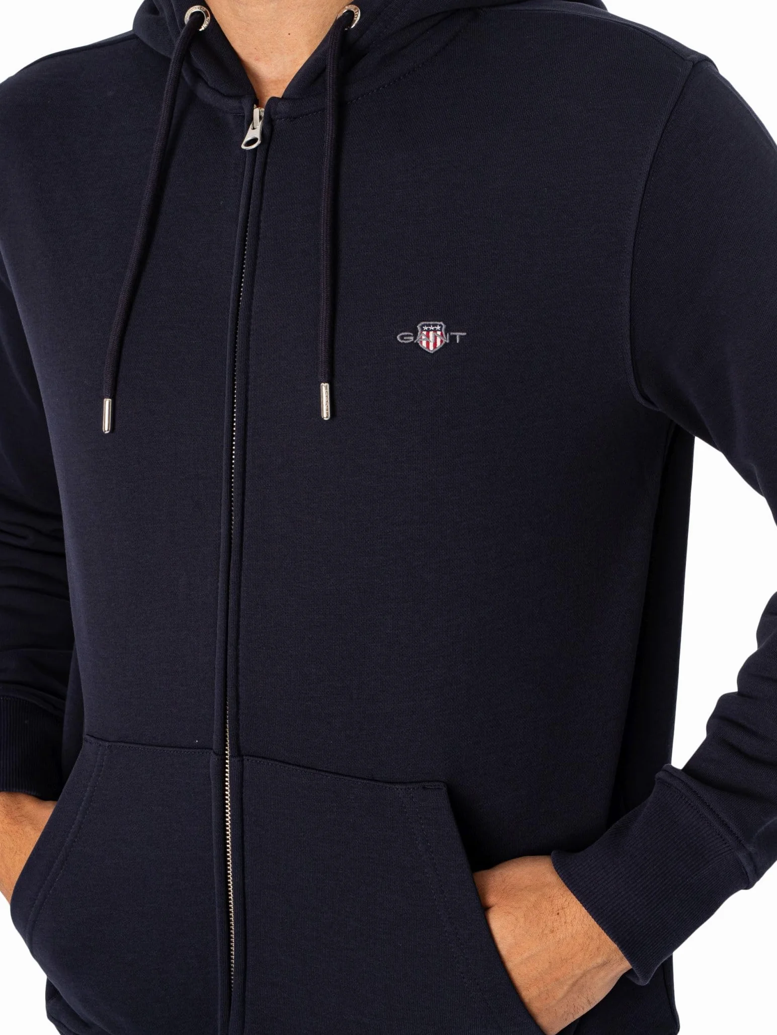 GANT Kapuzen-Sweatjacke