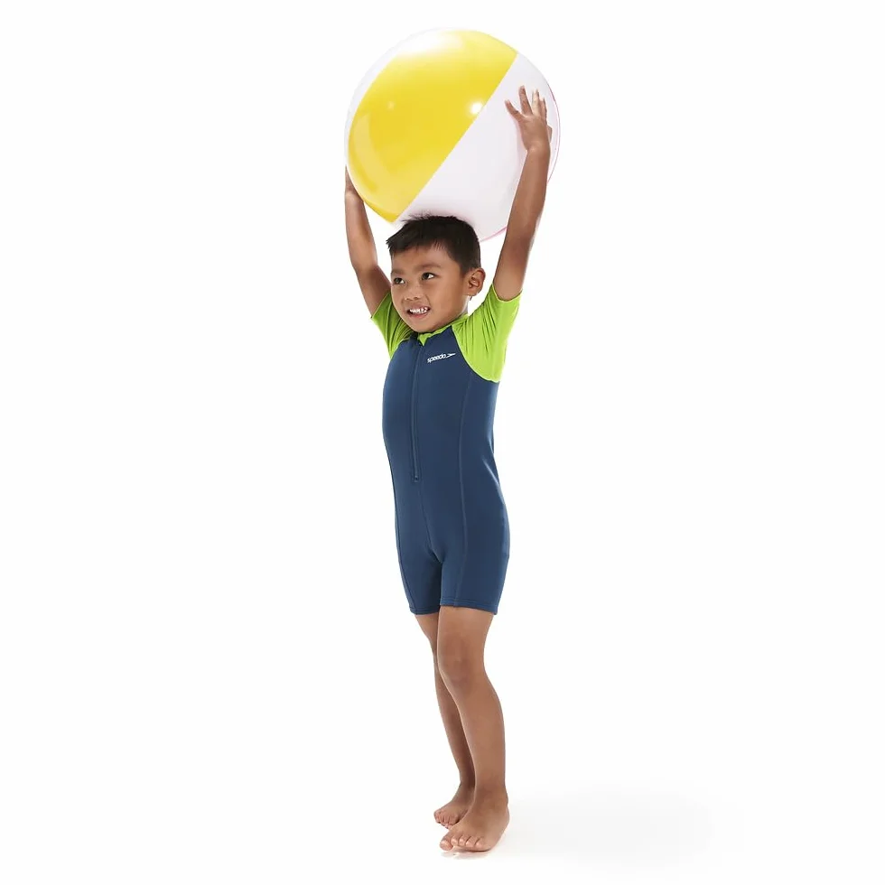 Speedo Jungen Essential Neoprenanzug Zum Schwimmen Lernen | Schwimmunterricht | Weiche Haptik | Neopren Schwimmbekleidung