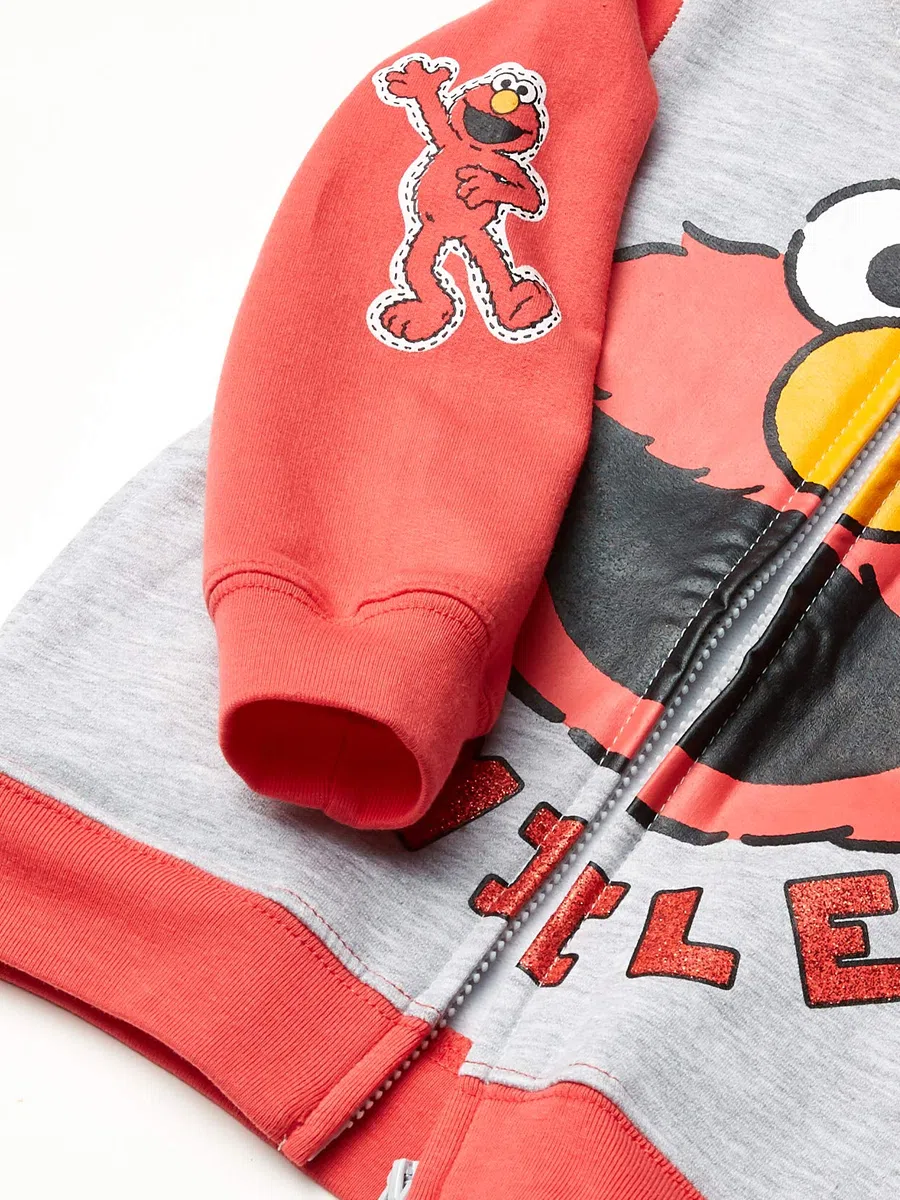Sesame Street Mädchen Hoodie Kapuzenpullover