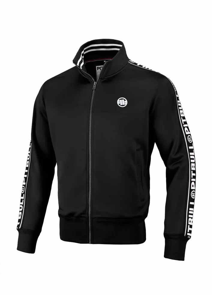 PITBULL - Herren Pullover, Sweatshirt Oldschool Tape Logo, Normaler Sportlicher Schnitt, Komfortabel, Polyestergewebe Blouson