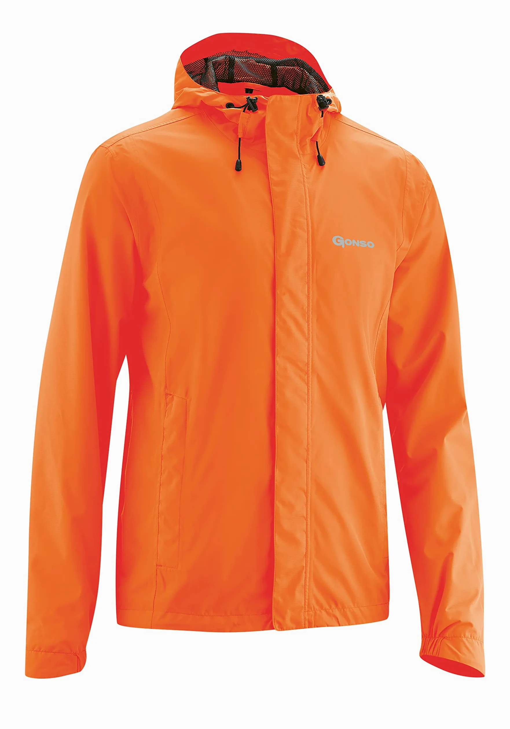 Gonso Save Light, Herren Fahrradjacke, Wasserdichte Regenjacke, Wasserdicht bis 10.000 mm & winddicht, G-Tex, 2-Lagenlaminat & getapte Nähte, Weite Passform, PFC-frei