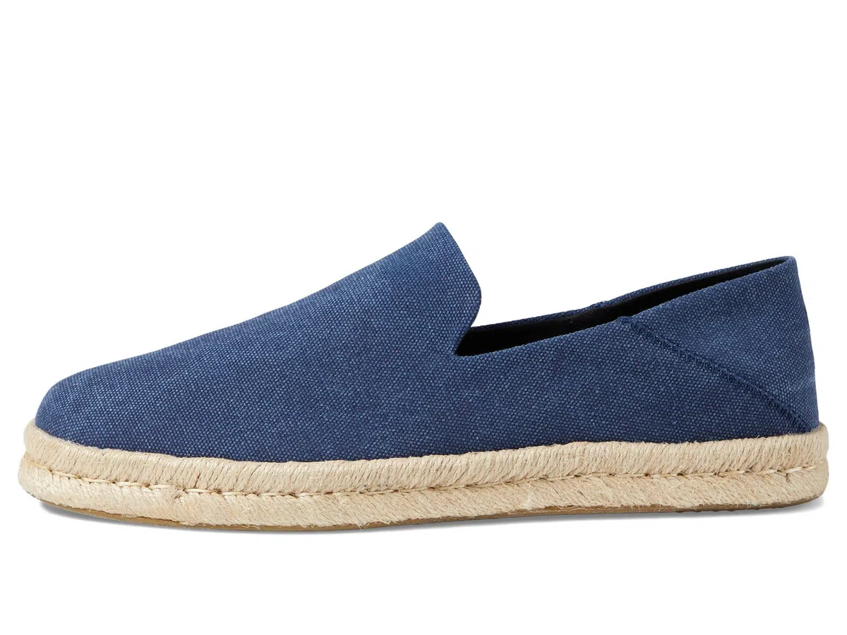 Toms Santiago Herren-Loafer, flach