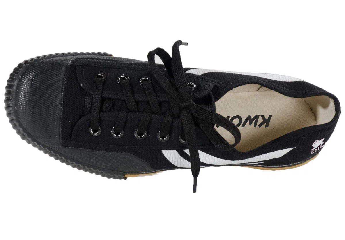 KWON Segeltuchschuhe für Kampfsport, schwarz, Größe 37