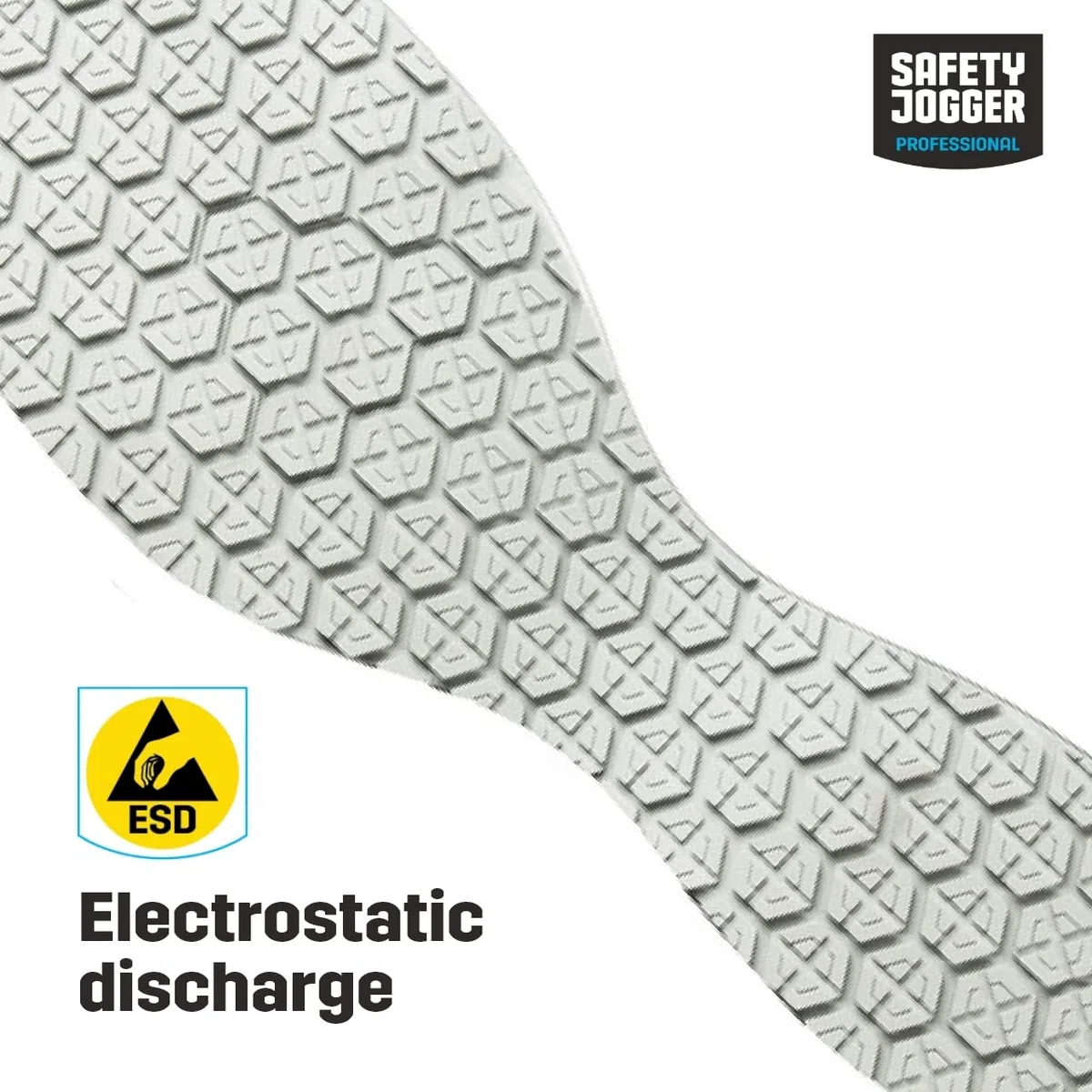 SAFETY JOGGER Arbeitsschuhe Damen 35 EU - Sheila - Leichter, Bequemer Sicherheitsschuh mit Klettverschluss, ideal für Pflege, Küche oder Innenbereich, rutschfest, Leder Sicherheitsclog, Oxypas
