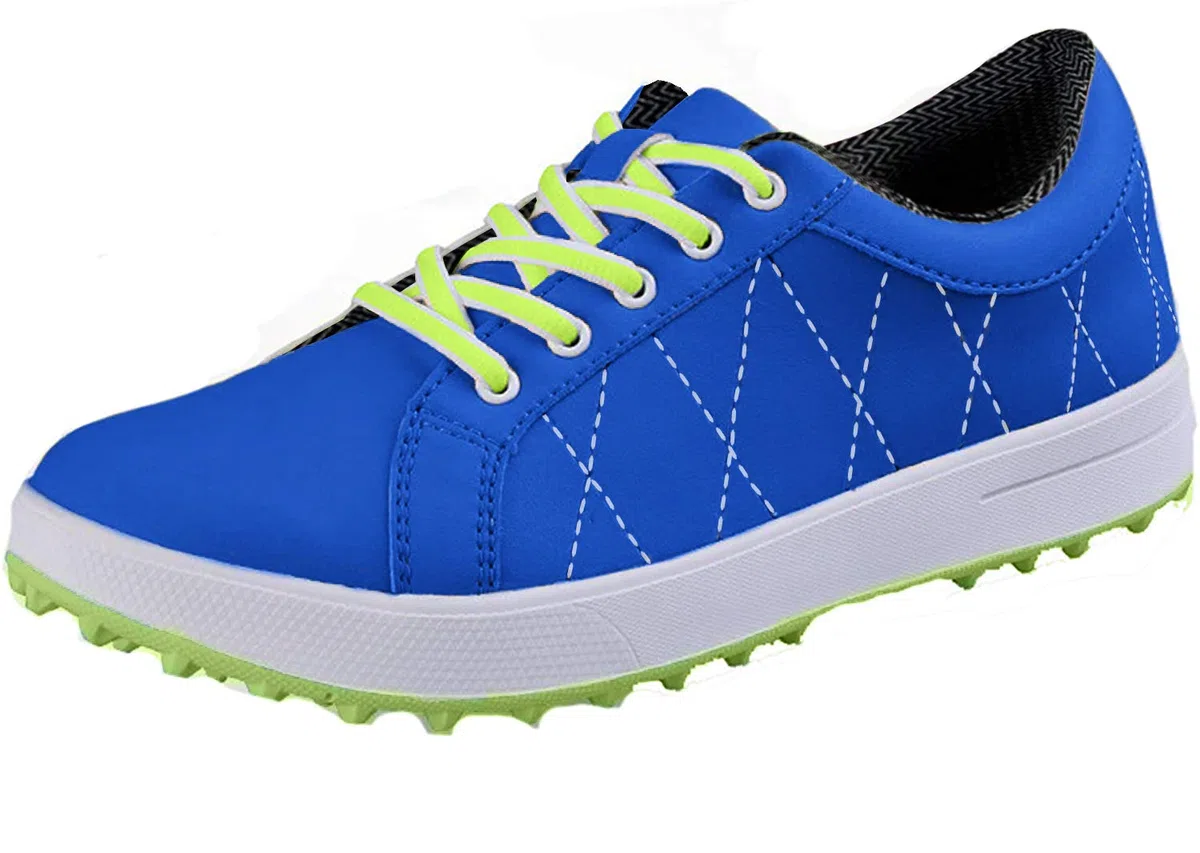 PGM Damen Golfschuhe, Leichte wasserdichte Spikeless Golf Schuhe für Damen