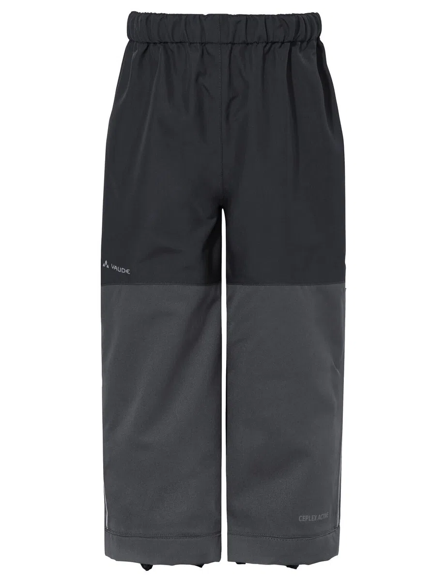 VAUDE Caprea Regenhose Kinder – Outdoorhose Kinder wasserdicht, Winddicht & atmungsaktiv, Abriebfeste Regenhose Kinder Jungen & Mädchen mit anpassbarer Beinlänge