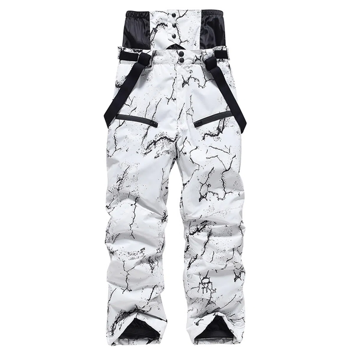 Damen Herren Skihose Langgröße Wasserdicht Schneehose Winter Winddichte Ski Hosen Für Männer Warm Gefütterte Snowboardhose Mit Verstellbarer Träger Ski Hose Skilanglaufhose Outdoorhose Mit Hosenträger