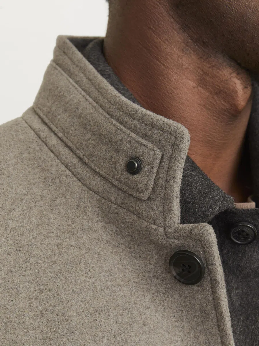 JACK & JONES Herren Jjemelton Wool Coat Sn Wollmantel (1er Pack)
