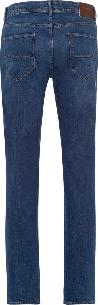 BRAX Straight Jeans Cadiz 5-Pocket Premium Flex dunkelblau