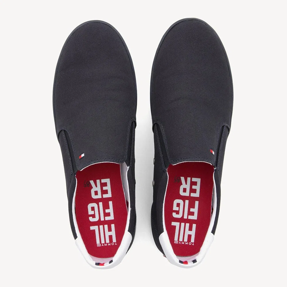 Tommy Hilfiger Iconic Slip On Sneaker Slipper Weiß
