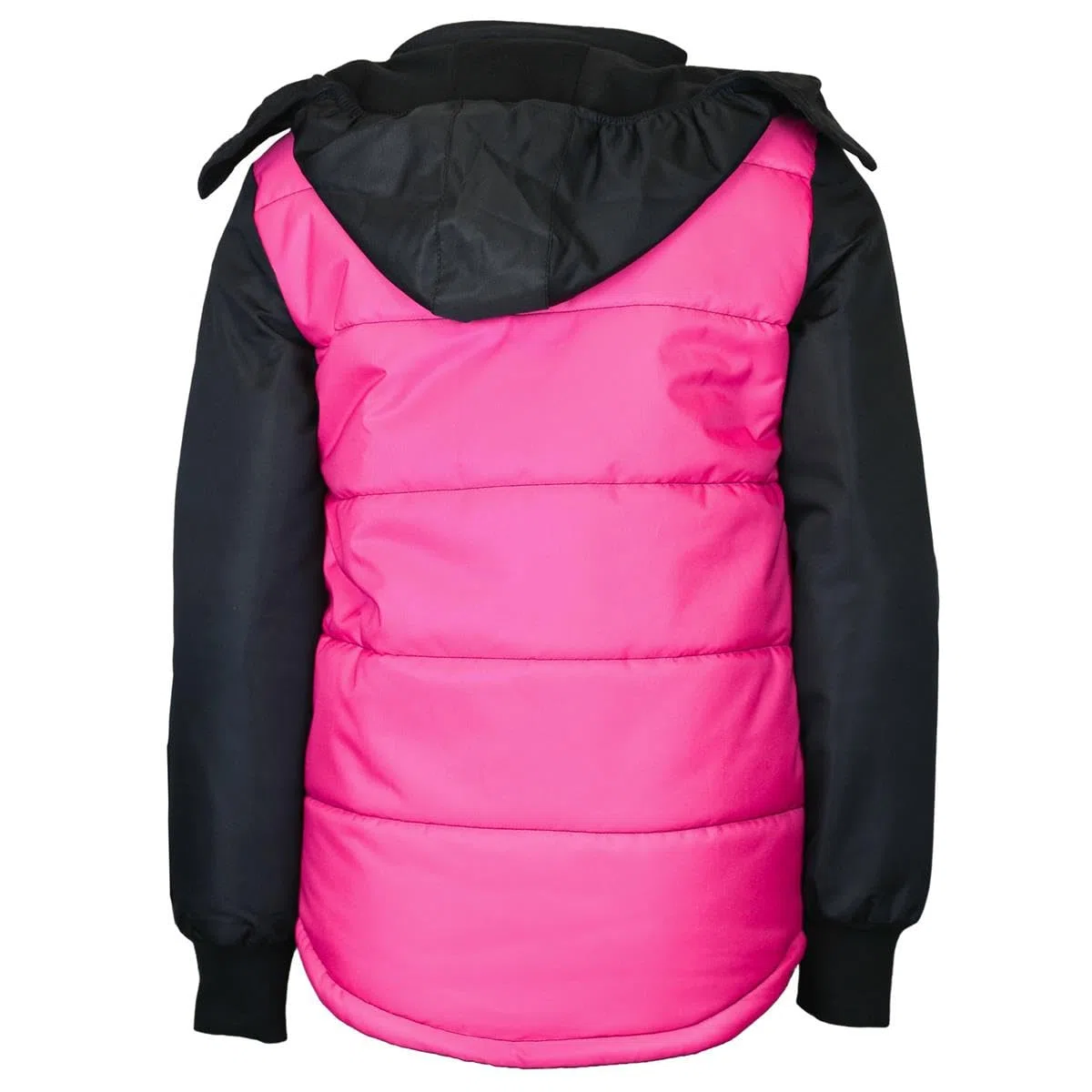 Reitset Kinder Reitjacke Mia schwarz gesteppt mit Silikon-Vollbesatz Reitleggings Grau