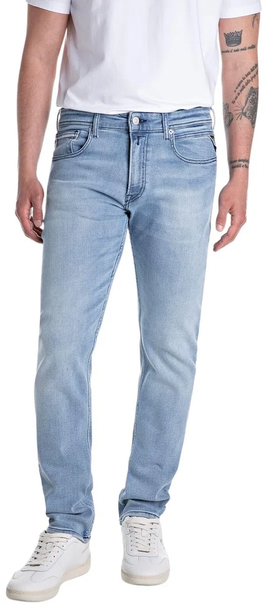 Replay Herren Jeans Grover Straight-Fit mit Comfort Stretch