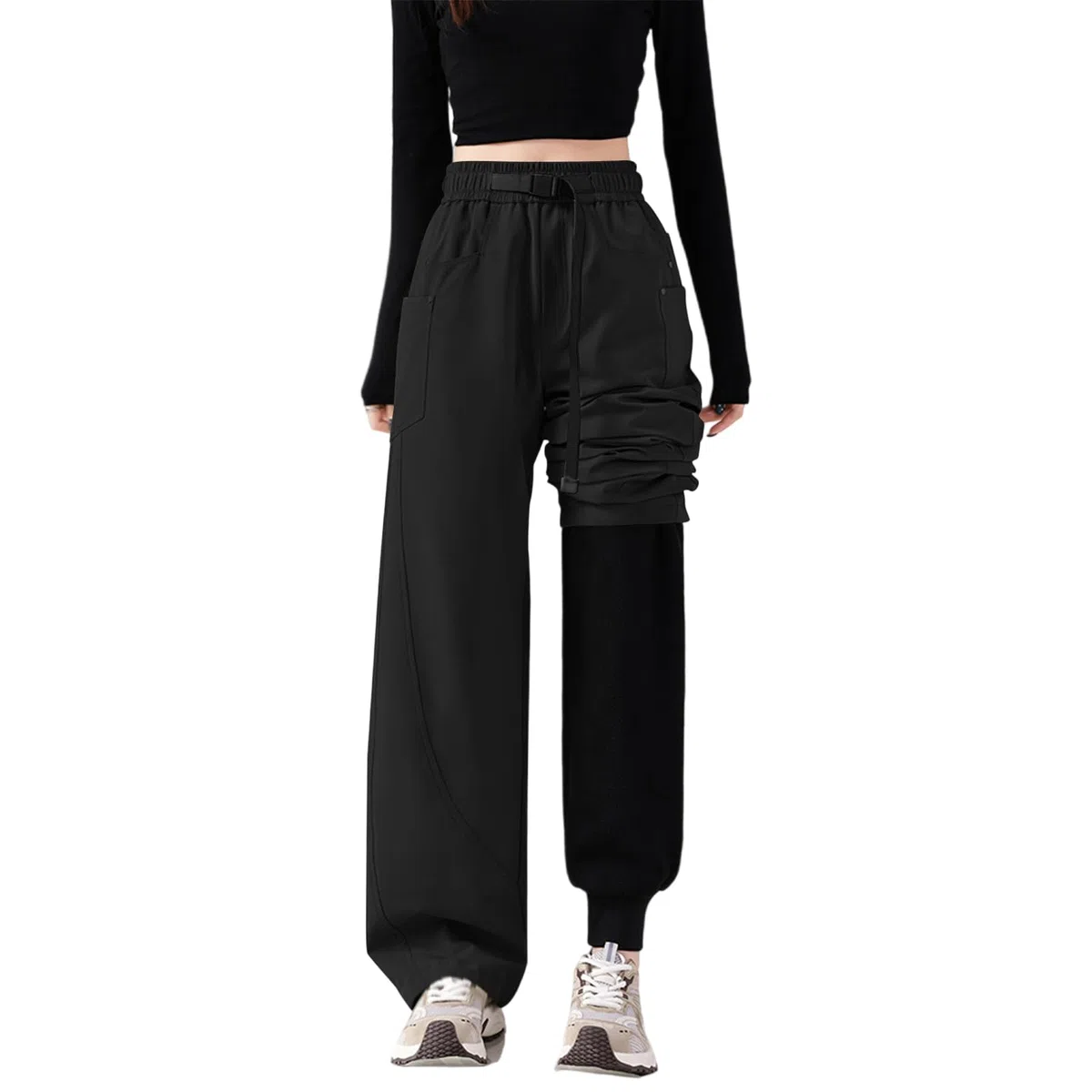 Skihose Damen Wasserdicht Baggy Schneehose Damen Winter Thermo Snowboardhose Ohne Träger Warm Ski Hosen Für Frauen Weit Softshell Skihosen Mit Gummibund High Waist Oversize Softshellhose