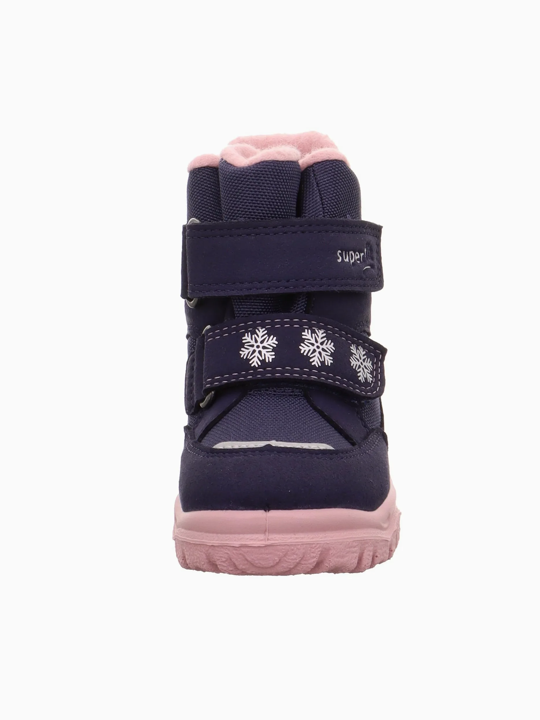 Superfit Baby Mädchen - Schuhe HUSKY1 Boot, Modern, BLAU/ROSA 8030, 22