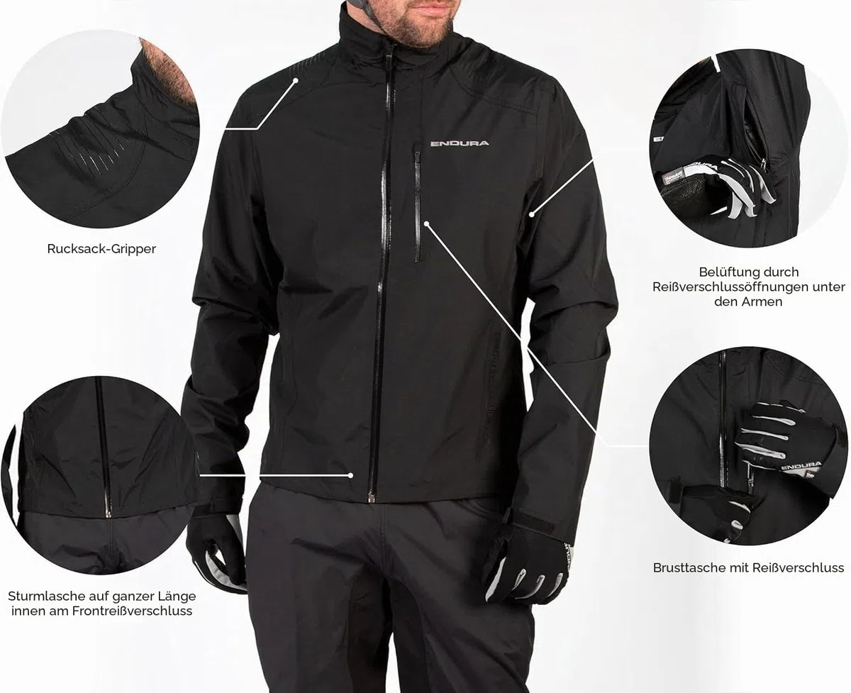 Endura Herren Hummvee Waterproof Cycling Jacket