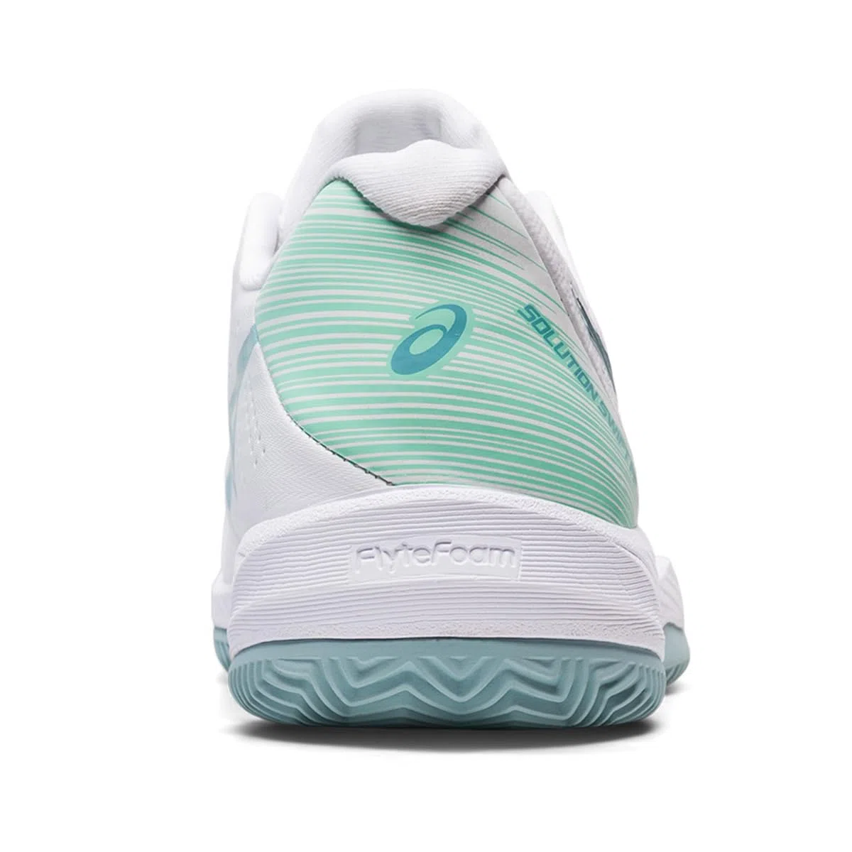 ASICS Damen Tennisschuhe Solution Swift FF Clay 1042A198 White/Smoke Blue