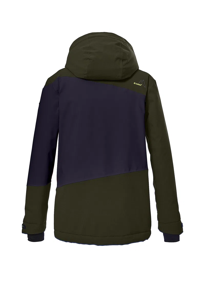 Killtec Jungen Ksw 174 Bys Ski Jckt Skijacke/Funktionsjacke mit abnehmbarer Kapuze und Schneefang, wasserdicht