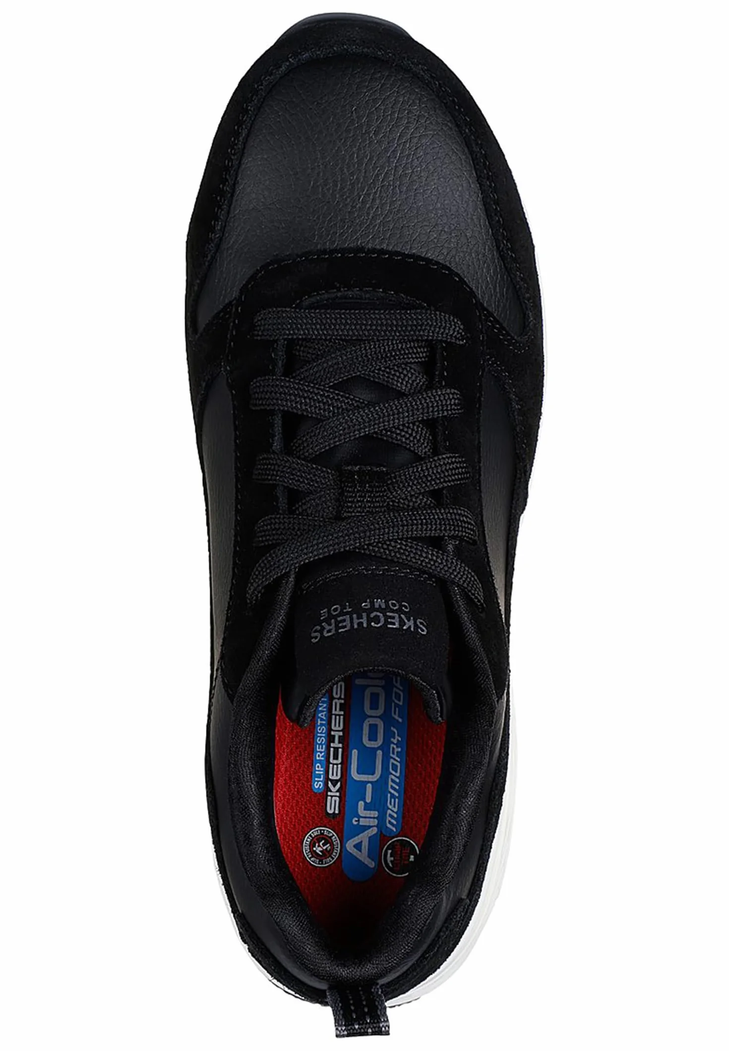 Skechers Damen Arbeitsschuhe S3 - UNO SR Elainy - Schwarz/Weiß