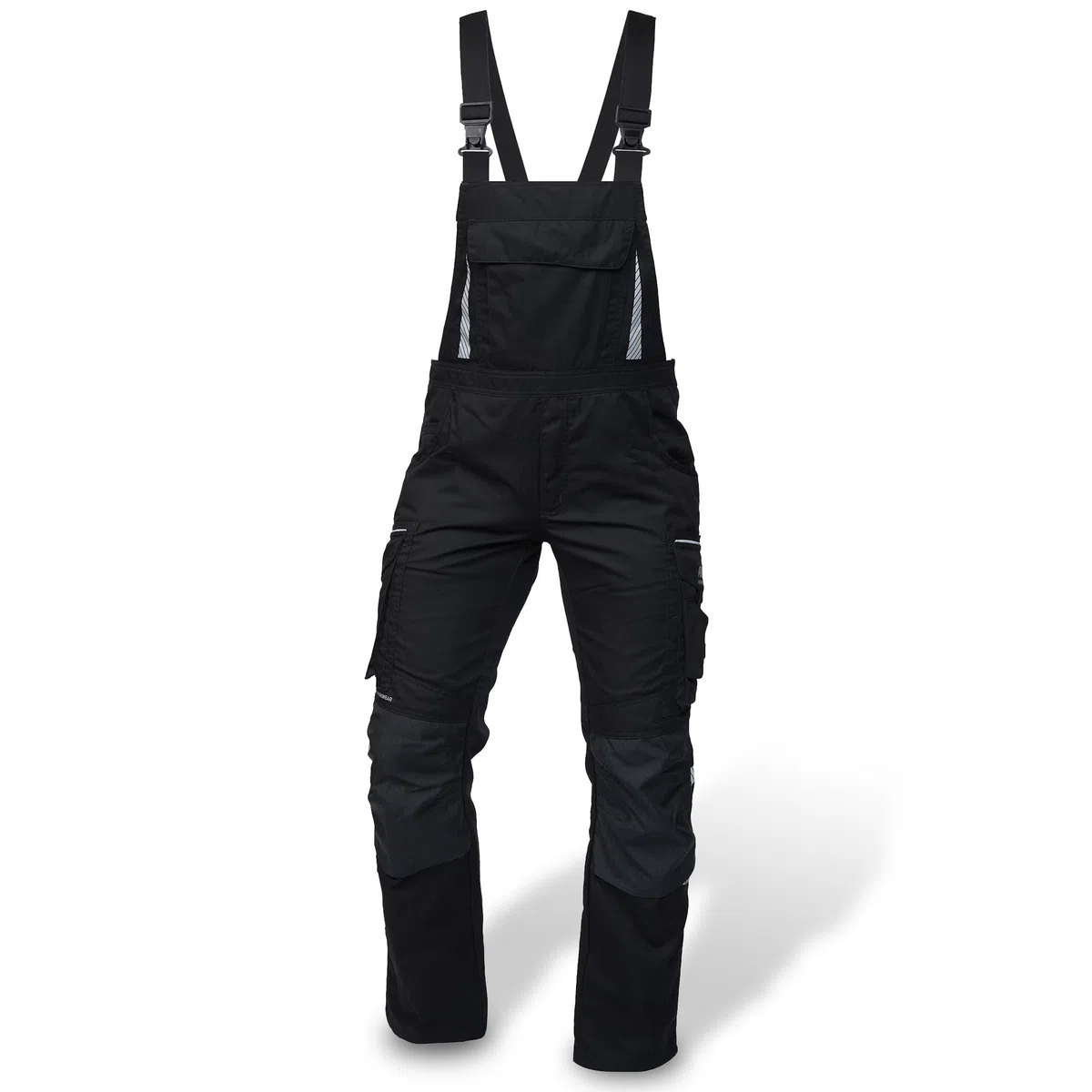 PUMA Workwear Latzhose Herren mit Multifunktionstaschen - Arbeitshose mit verstärktem Nylon Gewebe - Berufsbekleidung für Mechaniker, Handwerker, Elektriker und viele mehr