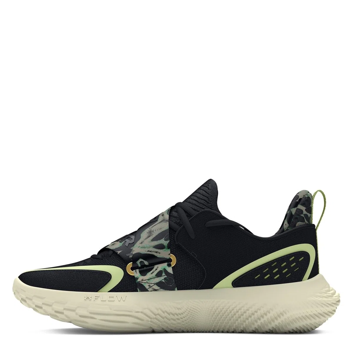 Under Armour Unisex Basketballschuhe Flow Futr X 4 Camo 3027772 Black/Retro Green 47.5