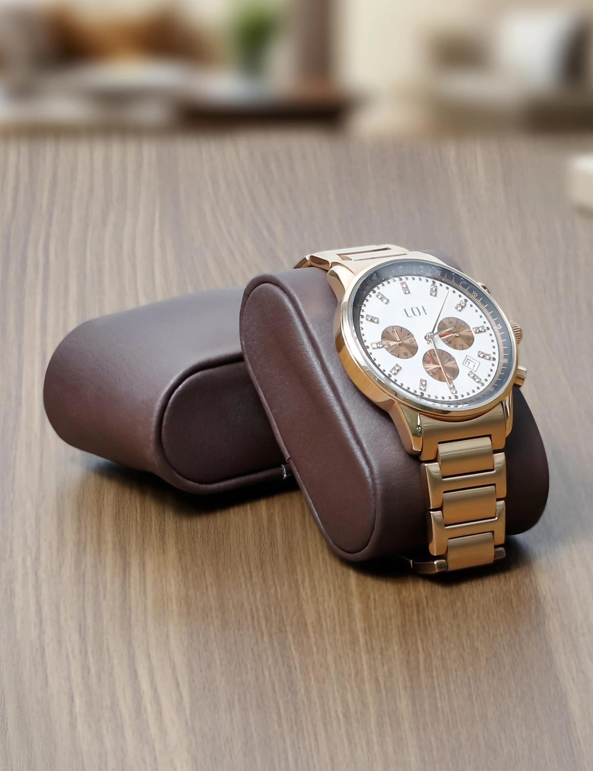 KAMIER Uhrenbox Herren mit 12 Fächern, Luxuriöse Groß Echtholz Watch Box 2 Ebenen, Uhrenkasten mit herausnehmbaren Uhrenkissen und Schublade, Premium Uhrenkoffer mit Glasdecekel (mit Geschenkbox)