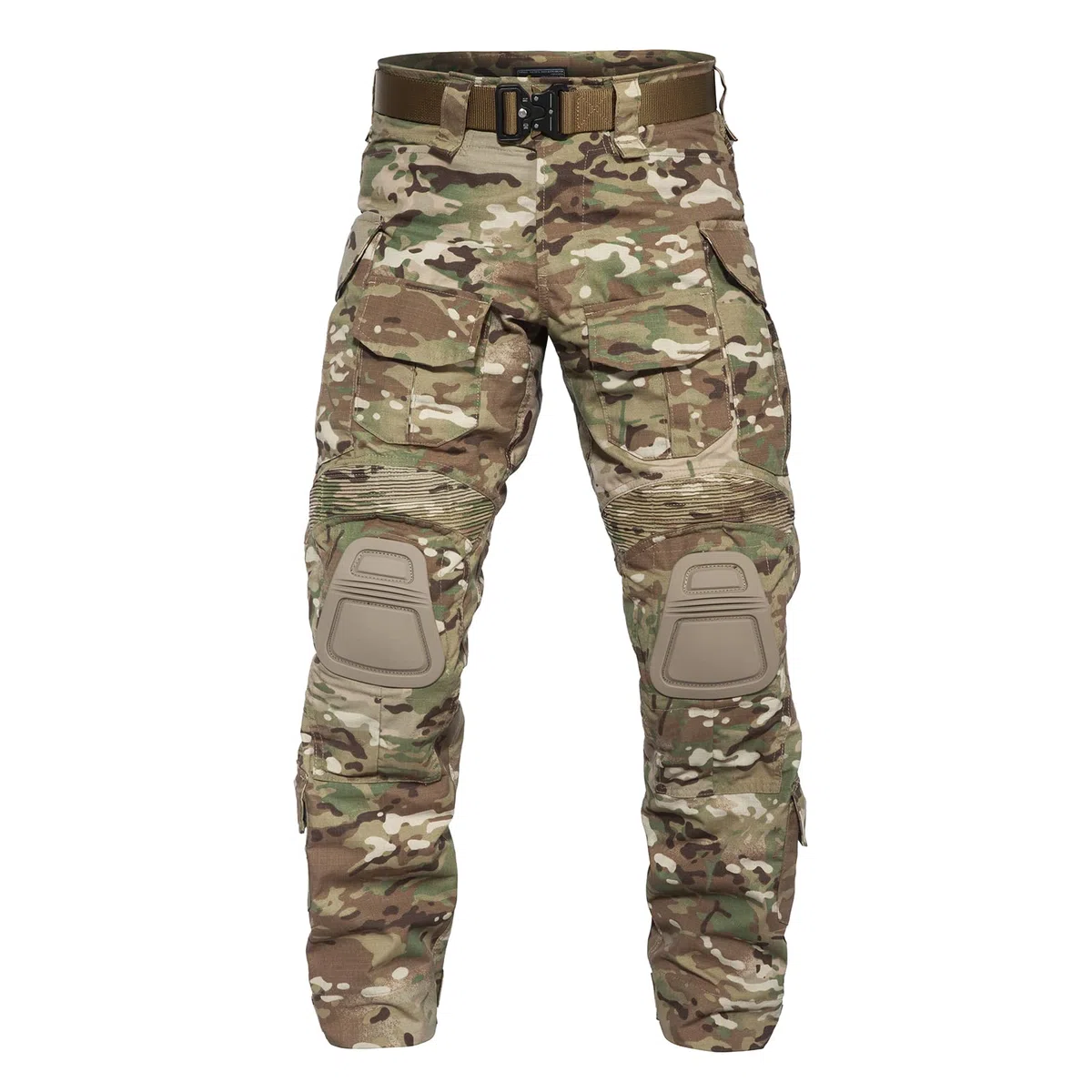 YEVHEV Taktisch Hosen Herren G3 US-Militär Camouflage Ripstop mit Knieschoner für Outdoor-Aktivitäten （Ohne Gürtel）