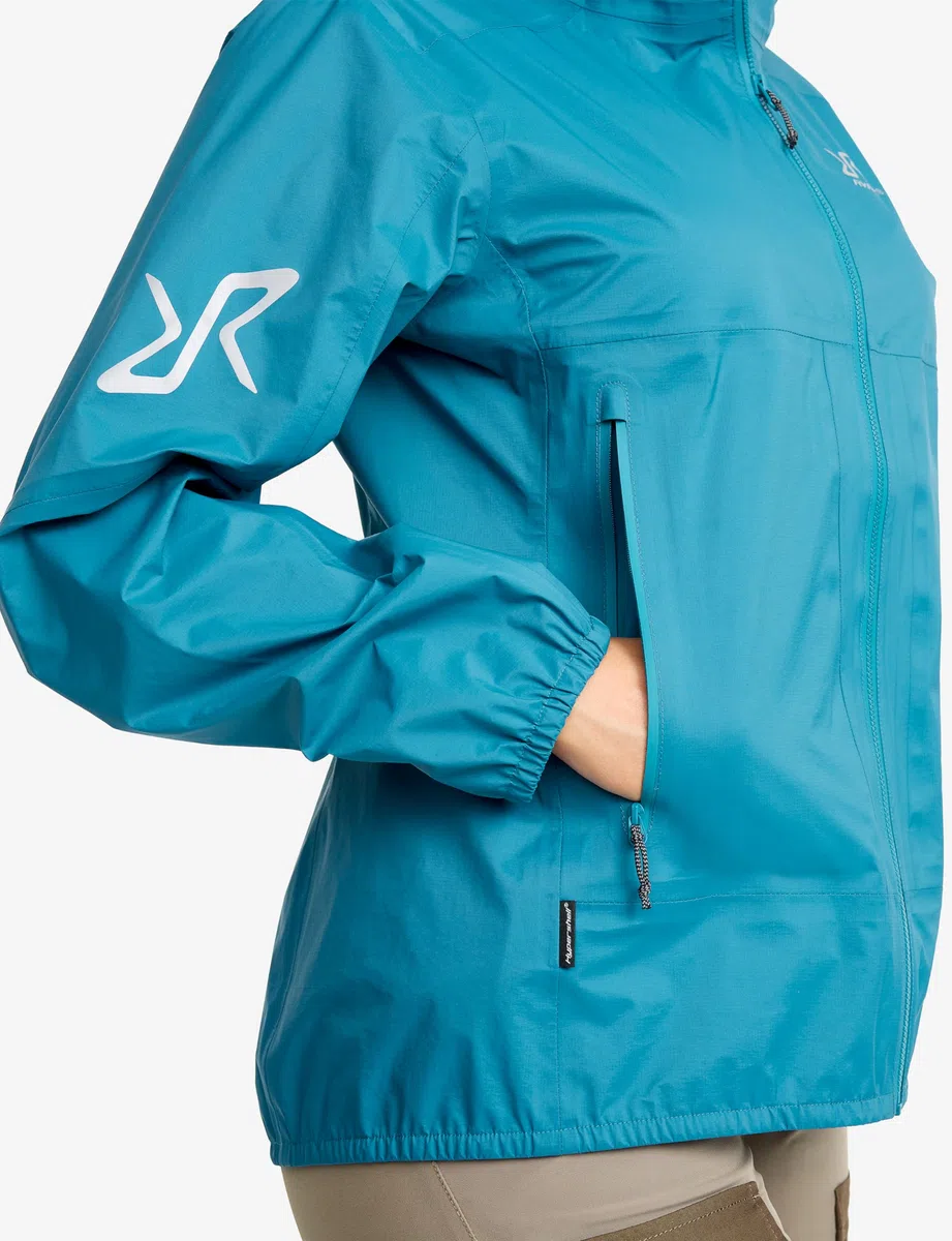 RevolutionRace Arcade 3L Lightweight Jacket für Damen, Wasserdichte Jacke, Packbare Windjacke für Wanderungen und Outdoor-Aktivitäten