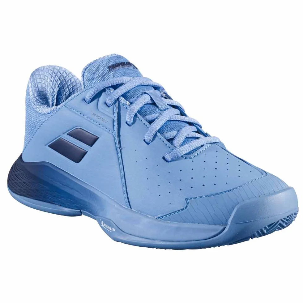 Babolat Kinder Prop Jr 3 Cly Tennisschuhe Sandplatzschuh Türkis-Blau Eu Neu