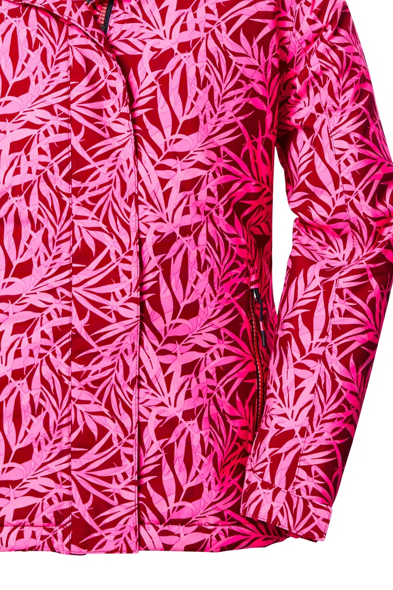 Killtec Mädchen Kow 355 Grls Jckt Funktionsjacke mit Kapuze und Schneefang