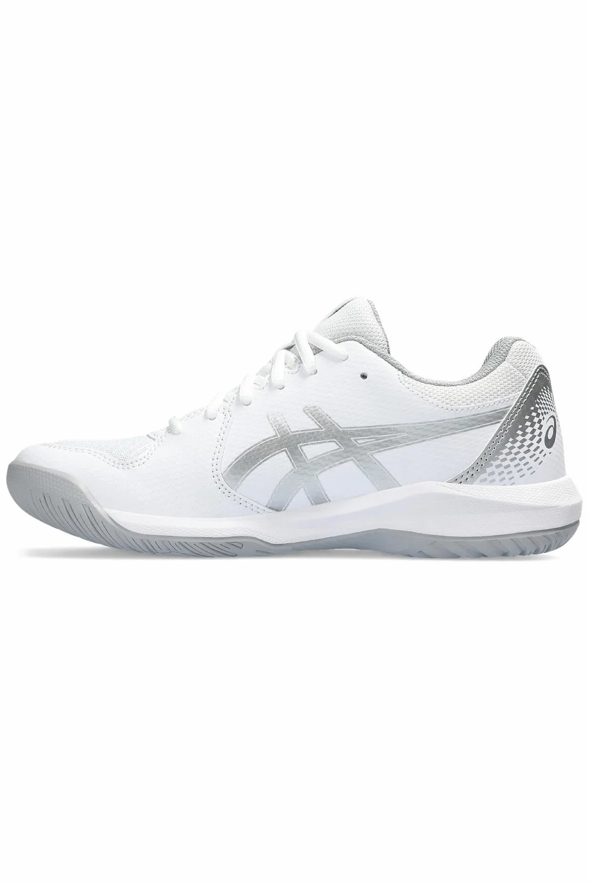 ASICS Dedicate 8 Donna Tennisschuhe Weiß Silber