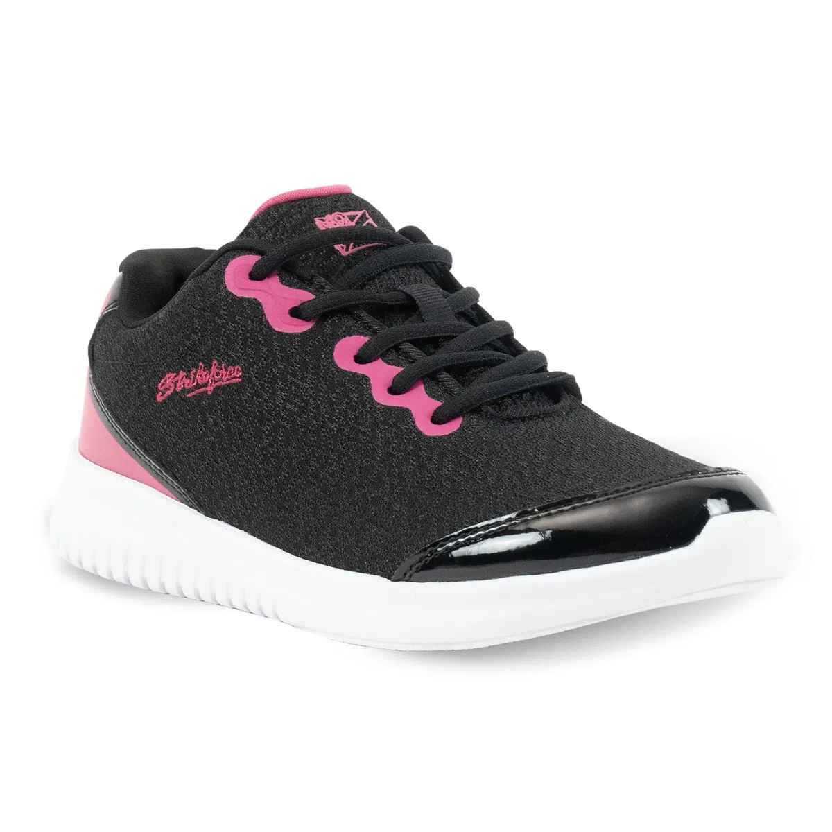 KR Strikeforce The Glitz Bowlingschuh für Rechts- oder Linkshänder, Schwarz/Magenta