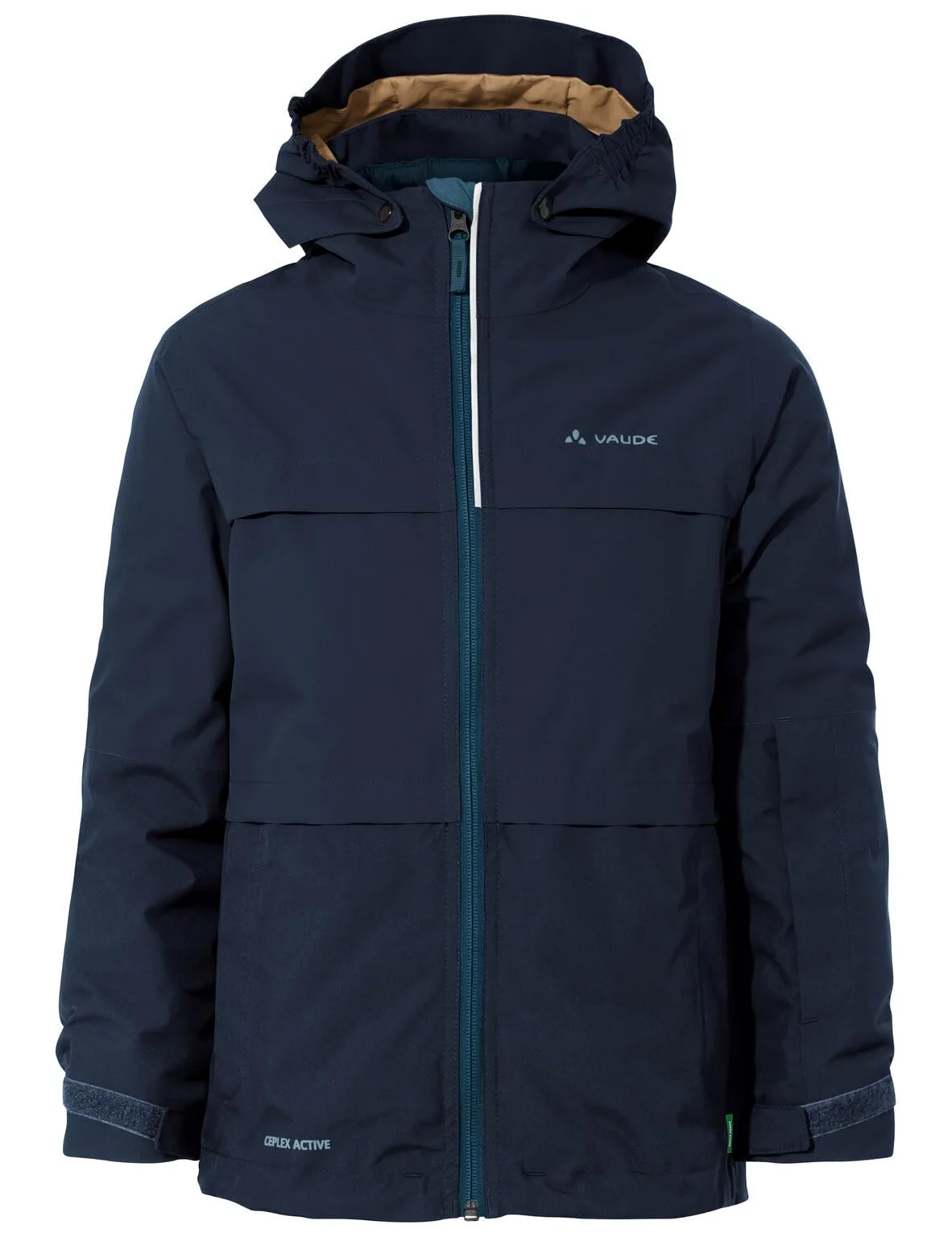 VAUDE Snow Cup III 3in1 Outdoorjacke für Kinder – Vielseitige Winterjacke mit herausnehmbarer Innenjacke, wasserdichte & atmungsaktive 3 in 1 Jacke mit Mitwachsfunktion – ideal für kalte Tage