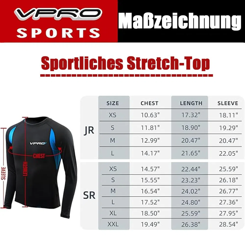 VPRO Ice Hockey - Quick-Drying Sports Clothing