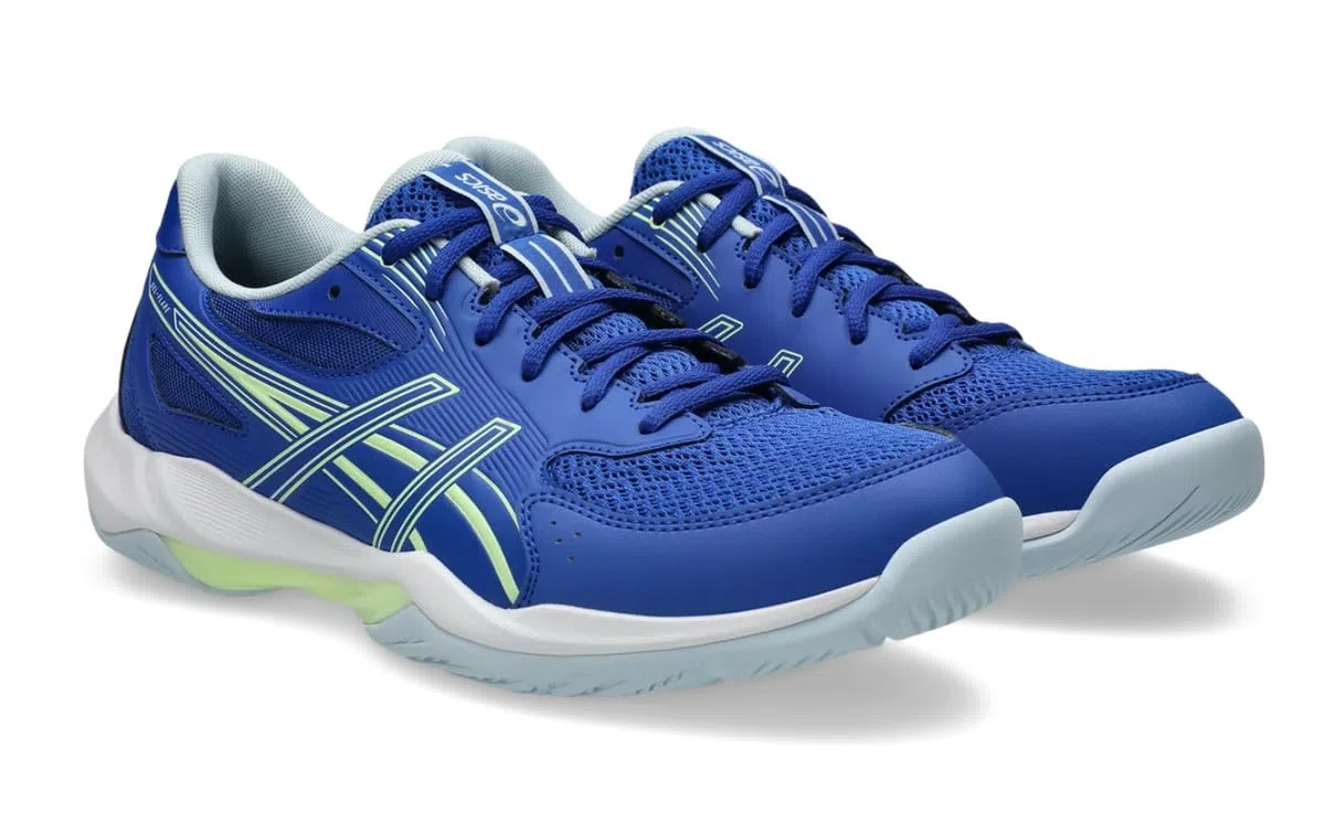 ASICS Herren Indoor Hallen Schuhe Gel-Flare 1071A122 400 Blau