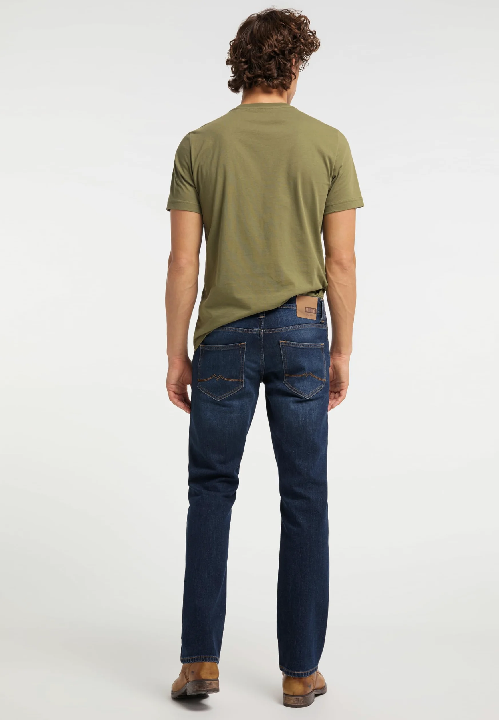 MUSTANG Jeans Herren Stretch Oregon Bootcut Jeanshose Hose Denim Schwarz Blau 30 31 32 33 34 36 38 40 42 44