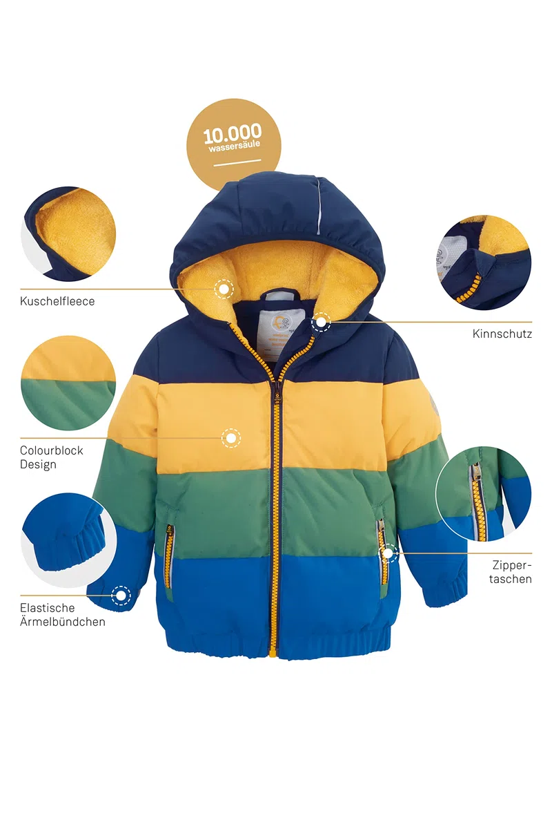 Killtec Unisex Fiow 30 Mns Qltd Jckt Winterjacke/Steppjacke mit Kapuze