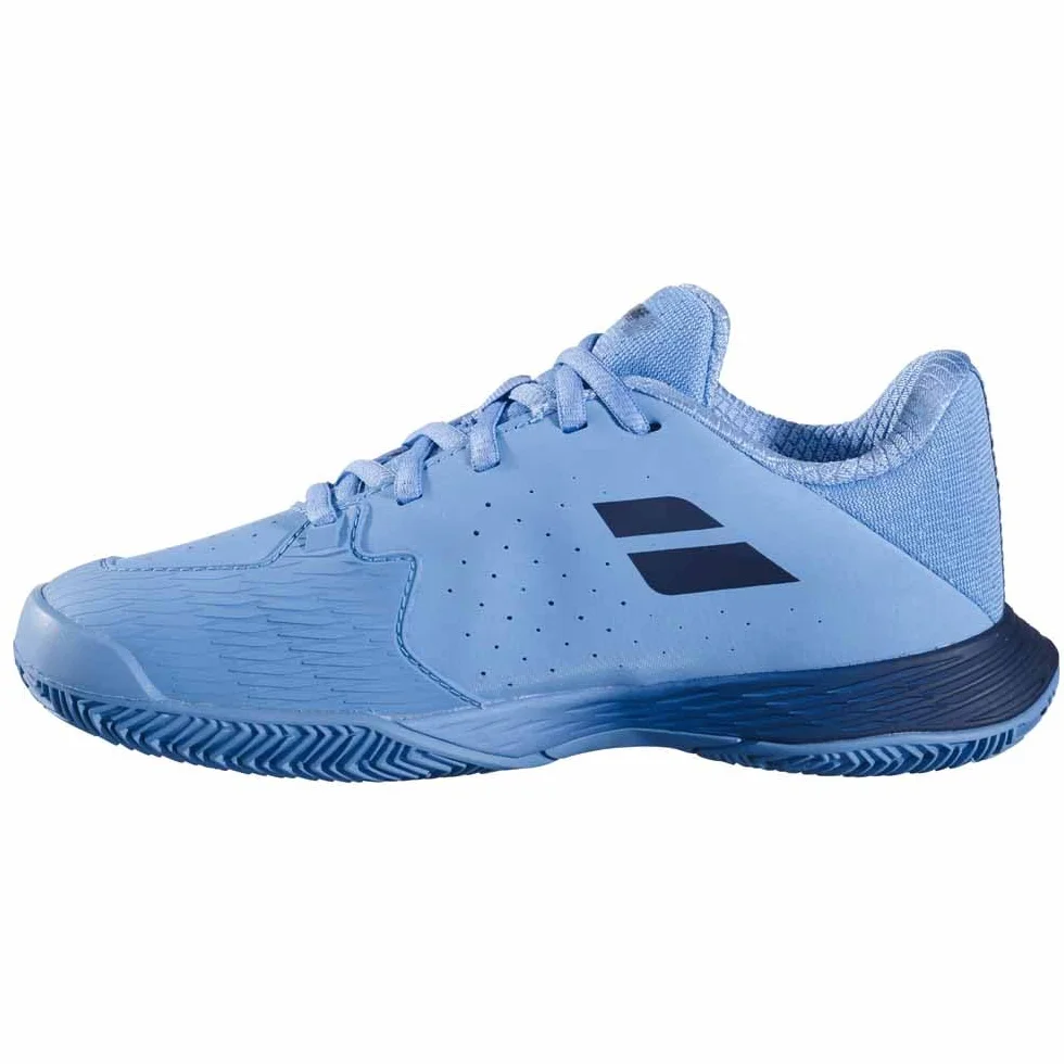 Babolat Kinder Prop Jr 3 Cly Tennisschuhe Sandplatzschuh Türkis-Blau Eu Neu