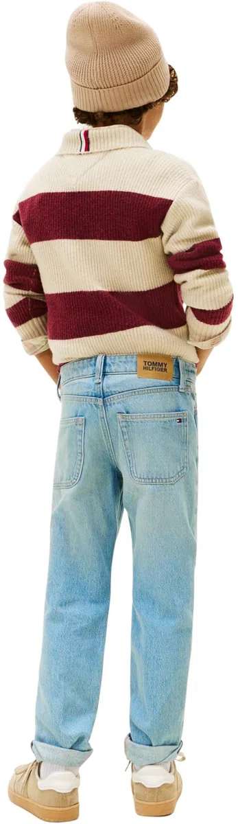 Tommy Hilfiger Boys Straight Light Jeans KB0KB10035 Denim (Denim Light) 12 Month