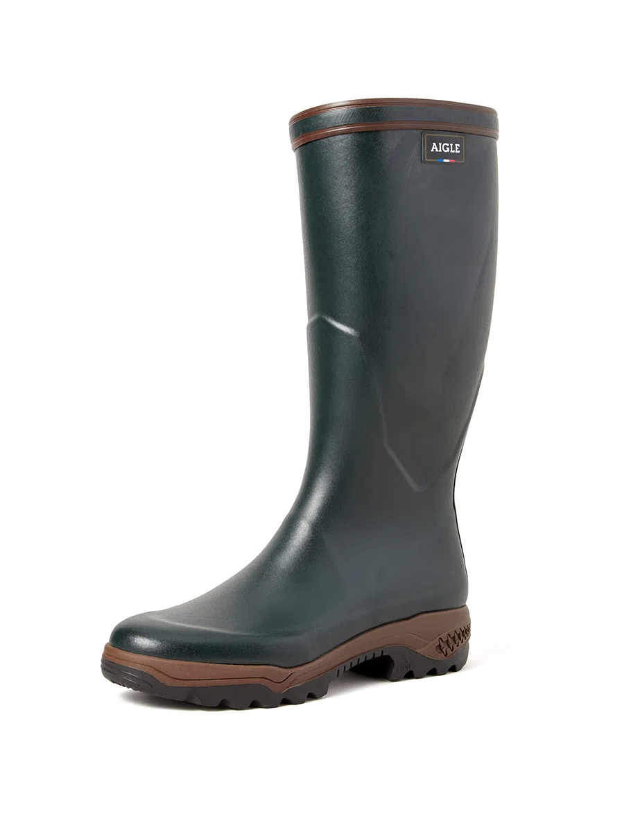 Aigle PARCOURS 2 – Anti-Ermüdungs-Gummistiefel für Herren | Ideal für Jagd, Arbeit und Landwirtschaft | Lang anhaltender Komfort | 100 % wasserdicht
