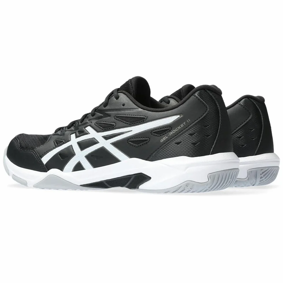 ASICS Herren Asics Gel-Rocket 11 Schuh Schwarz, 44 Herrensneaker