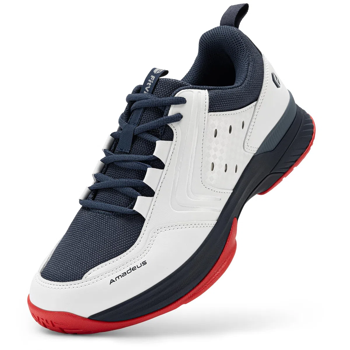 FitVille Tennisschuhe Herren Extra Weit Sportschuhe Atmungsaktiv Badminton Schuhe Bequeme Fitnessschuhe Sneaker Gr.40-50