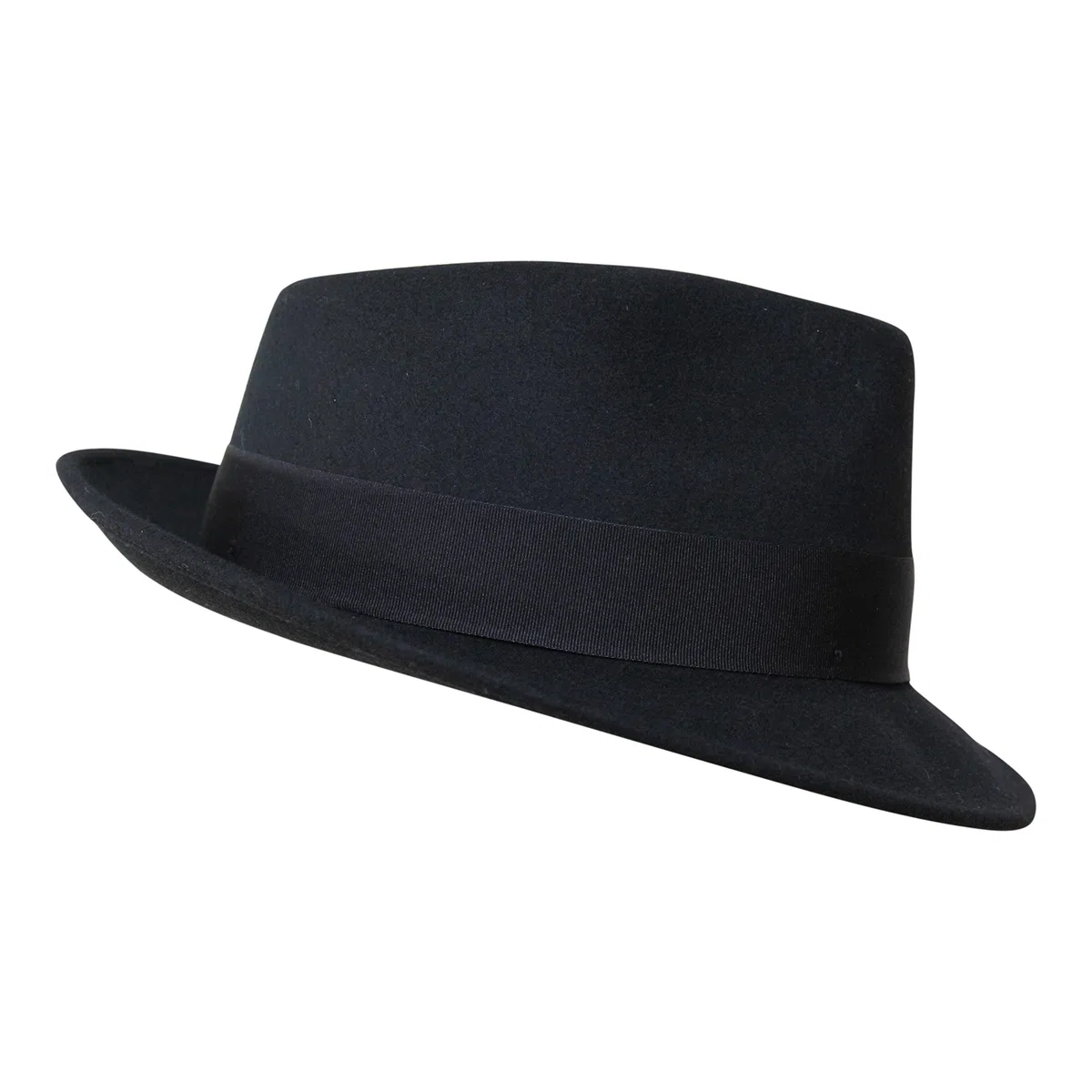 Borges & Scott B&S Premium Doyle - Teardrop Fedora Hut - 100% Wollfilz - perfekt zum Reisen - was-serabweisend - Unisex