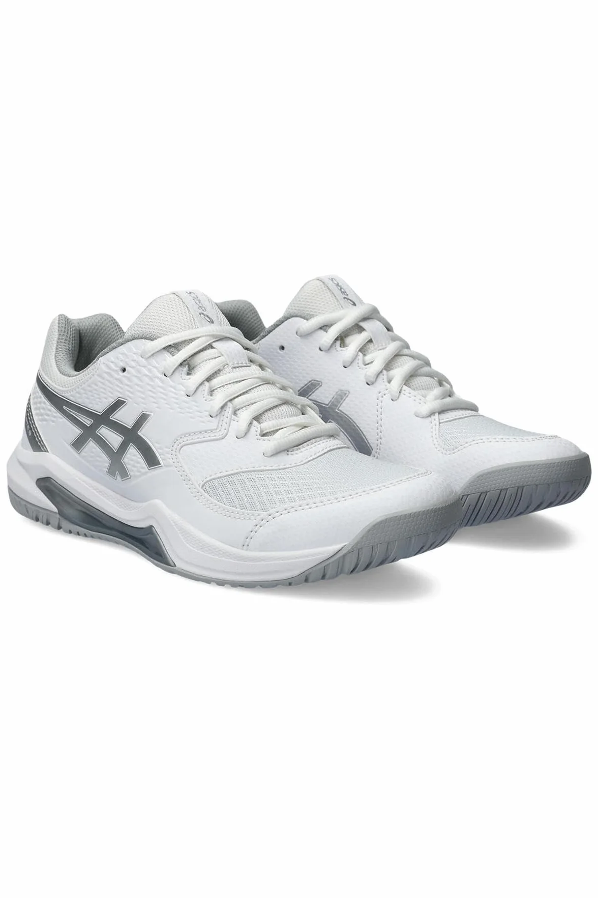 ASICS Dedicate 8 Donna Tennisschuhe Weiß Silber