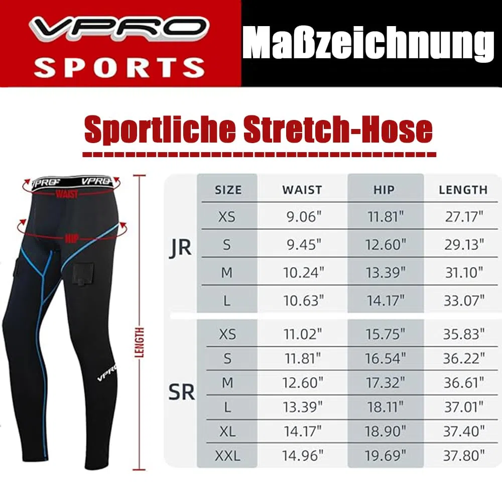 VPRO Ice Hockey - Quick-Drying Sports Clothing
