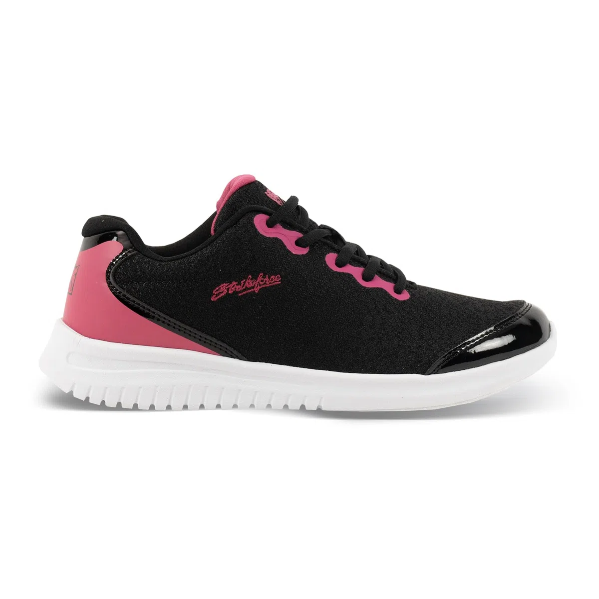 KR Strikeforce The Glitz Bowlingschuh für Rechts- oder Linkshänder, Schwarz/Magenta