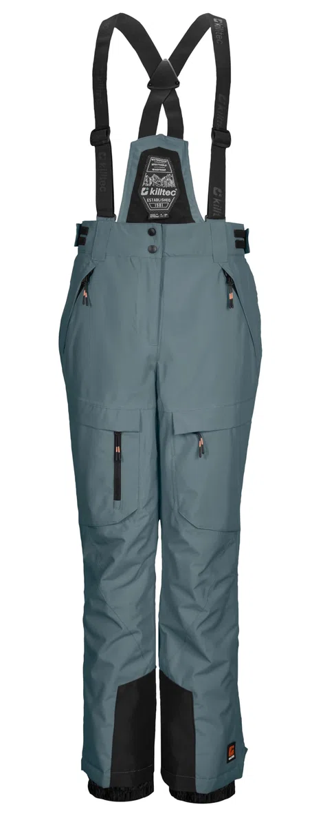 Killtec Jungen Skihose/Funktionshose mit abzippbarem Latz, Schneefang und Kantenschutz Ksw 204 Bys Ski Pnts